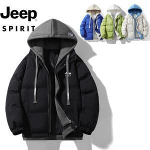 지프스피릿 JEEP SPIRIT 남녀공용 후드집업 패딩 아웃도어 패딩 점퍼 캠핑패딩 JP-M157