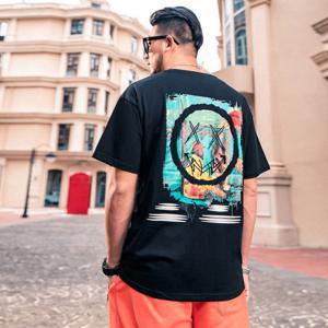 일러스트 반팔티 남성용 빅사이즈 티셔츠 2XL~7XL