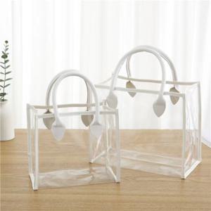 1+1생일 선물 가방 쇼퍼백 방수팩 투명 가방 핸드백 PVC