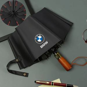 1+1 홈하이 우드그립 접이식 우산 아우디/BMW/포르쉐/벤츠/캐딜락/랜드로버/마세라티/볼보