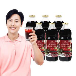NFC착즙 몽모랑시 타트체리 주스 원액 1000ml x6병 / 튀르키예산 타트체리즙 타트체리 100%