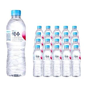 하이트진로 석수 500ml-20개 생수 물 500미리 먹는샘물 미네랄워터