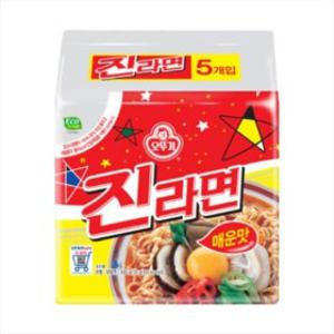 오뚜기 진라면 매운맛 120g 20개입