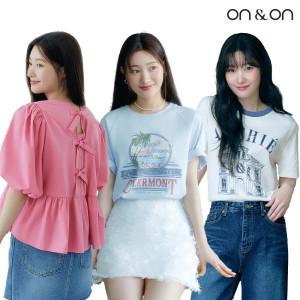 (10%+6%) 온앤온 여름 반팔티셔츠/반팔 자켓/원피스부터 역시즌 구스패딩/코트까지 최대 79% 할인