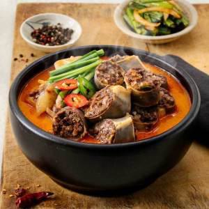 국내산 고기 황기사골 얼큰순대국 600g