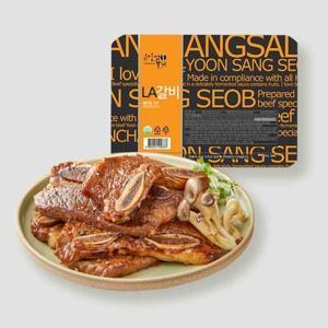 3+3 윤상섭 양념LA갈비 총6팩 (호주산) 단짠단짠 간편한데 맛있는 가성비갑 LA갈비