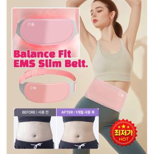 1+1 발란스핏 EMS 슬림 벨트 슬림 허리 마사지기