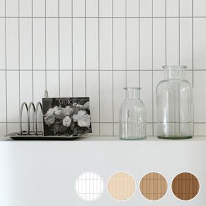 에코필름 타일 방수 발포 주방 싱크대 벽 리폼 퍼프 시트지 더내추럴 4color/오후 4시이전당일발송+헤라증정