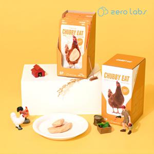 제로랩스 츄빗치킨통살 1BOX(8p) 항산화근육강화 오븐에 구운 100% 통살간식