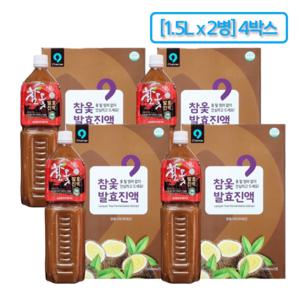 옻안타는 참옻 발효진액 4박스(1500ml x 8병) 국산 옻나무 옻물 옻엑기스