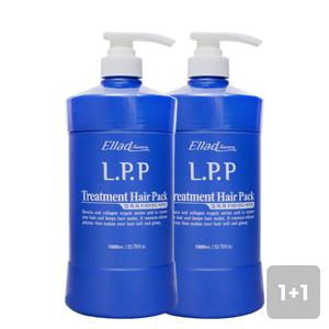 엘라드 오로라 LPP트리트먼트 프로테인 샴푸 대용량 1000ml 1+1