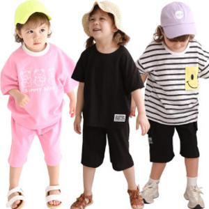코코비 15% 상하복 5780원~ 주니어 티셔츠 팬츠 반팔티 반바지 등원복 아동복 등하원복 셋트복