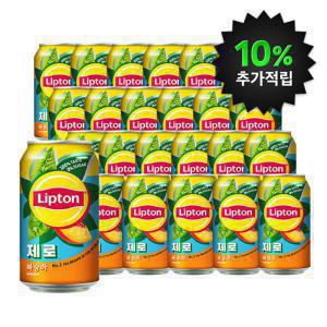 립톤 아이스티 복숭아맛 제로 355ml 48캔 복숭아맛 음료/ 홍차음료 / 아이스티 / 제로칼로리
