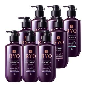 려 자양윤모 9ex 탈모전문케어 샴푸(지성/건성/민감)400ml 3입