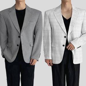 남자 여름 자켓 50종 남성 린넨 블레이저 정장 캐주얼 하객룩 세미 마이 오버핏 빅사이즈 2XL 3XL 4XL