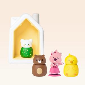 코코지 하우스와 뽀로로 친구 루피와 신나는 동요 세트 (하우스+루피+뿅이+고미)