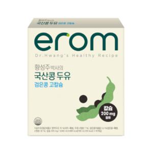 이롬 황성주 국산콩 두유 검은콩 고칼슘 두유 190ml 64개