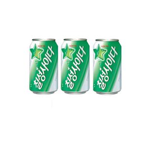칠성사이다 350m x 24캔 1박스 오리지널 제로 선택
