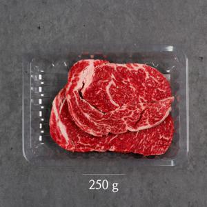 명품한우금오 냉동한우 1등급 등심 기획 250g+250g