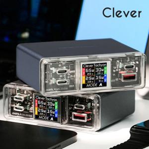 클레버타키온 135W PD PPS GaN2 접지 초고속 멀티충전기 CR130 CR130
