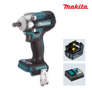 마끼다 DTW300RTE 18V 5.0Ah 2팩 충전임팩렌치 DTW285후속 1/2인치 12.7mm 연부 DTW300RTE 마끼다 마끼다 D