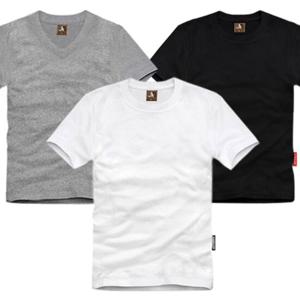 [칼카니] 여름 순면30수 라운드/V넥 반팔(M-3XL)