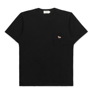 메종키츠네 GM00116KJ0008 P199 프로필 폭스 포켓 남성 반팔티