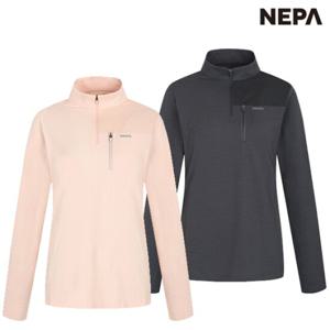 [네파][티셔츠 여성티셔츠](7J25402)_여성 봄 가을 여름 마운틴 포켓 집업티셔츠