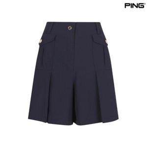 [핑골프]여성 아웃포켓 큐롯 반바지 (121D2PS490_NA)