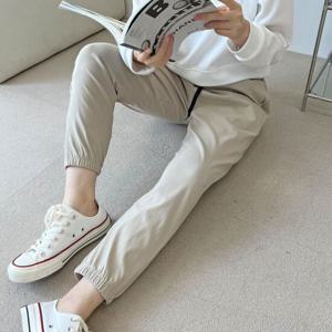 조거팬츠 보이드 여자 스판 밴딩 조거 바지 SD 220988