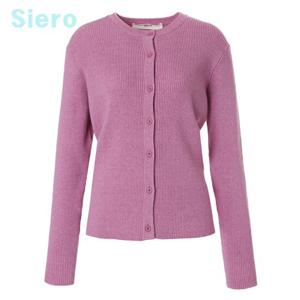 [시에로]라운드넥 골지 가디건 SH4KTF595