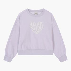 유솔 sh06 기모 쭈리 하트 맨투맨1 ULMA24T53
