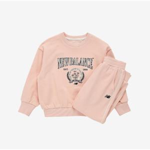 뉴발란스 KIDS NBGC 크롭 스웻 셋업 B1 NK9YF1803G 61 AA