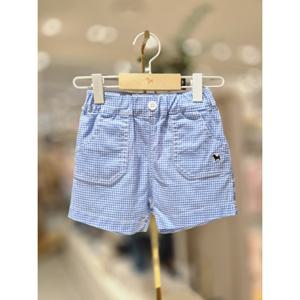 블루독베이비 10 여름신상25SS(BL)블루독 시그니처 5부 팬츠 B (4531941205)
