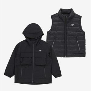뉴발란스 KIDS 바람막이 신슐베스트 2in1 세트 B1 NK9QF1107U 19 39