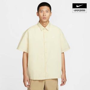 [나이키] 클럽 남성 반팔 버튼다운 탑 HJ2027-234