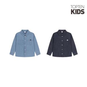 [탑텐키즈]남아) 에코 데님 셔츠(MKF1WC1211)