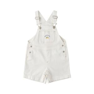밍크뮤 [WH] 화이트데님5부오버롤  35315-422-02