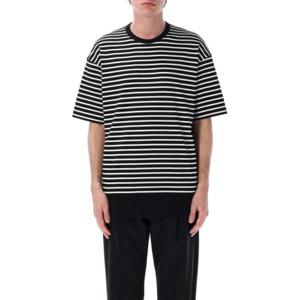 꼼데가르송 반팔 티셔츠 HOT016051 1 BLACK WHITE