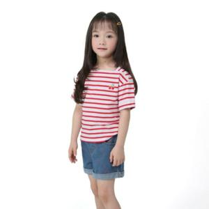 [컬리수]보트넥 스트라이프 티셔츠 C242TSG18P-2