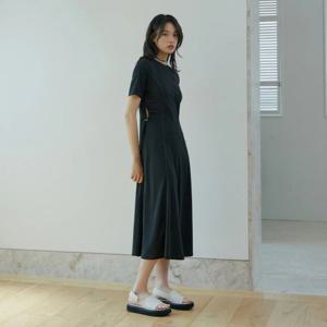 [랩]옆트임 슬림핏 롱원피스(AR2WO564)
