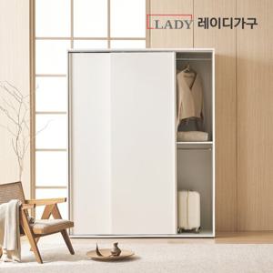 레이디가구 프리핏 키큰 슬라이딩 옷장 행거형 B (2단+2단) 1800