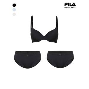 [휠라 언더웨어]썸머 에어로쿨 와이어 브라1+팬티2 세트 3종 택1 (FI4BAG2651F_3SKU)