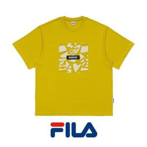 [휠라] HC06 화사한 공용 그래픽 반팔티 RSF2136X