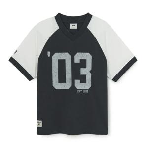 MLB키즈 STREET 숫자 라글란 반팔티셔츠 (7ATSB375350CGS)