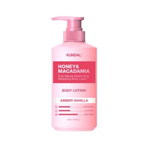 쿤달 허니 앤 마카다미아 퓨어 바디로션 엠버바닐라 500ml x1개
