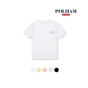 [폴햄키즈][폴햄키즈]여아 30수 면 그래픽 반팔티_PKC2TS2820