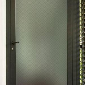 아트박스/꾸밈 ph325_m-무점착유리시트_사선격자패턴_유리문시트