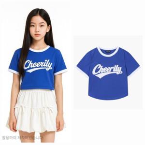 더데이걸 sh06 블루치어리더티셔츠 TGRA253Y2