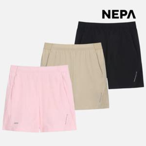 네파 여성 여름 우븐 숏팬츠 아웃도어 메쉬 해변 반바지 7L41731